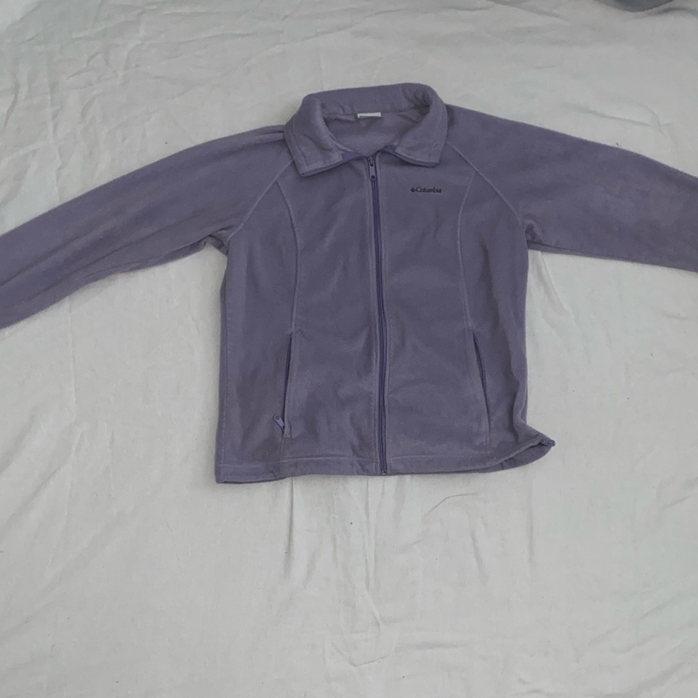 Vintage columbia purple zip up sweater